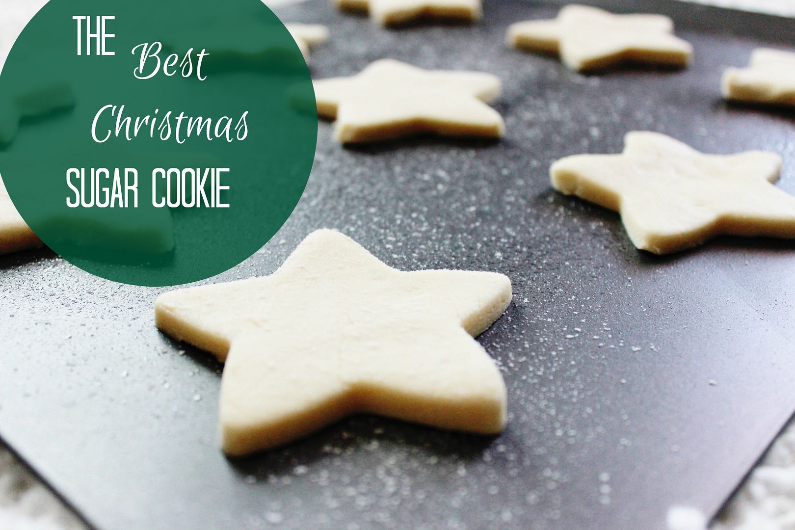 The Best Christmas Sugar Cookie Around | Pursuit of Pink